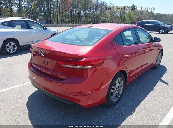5NPD84LFXHH075949 2017 HYUNDAI ELANTRA Red Tył prawy