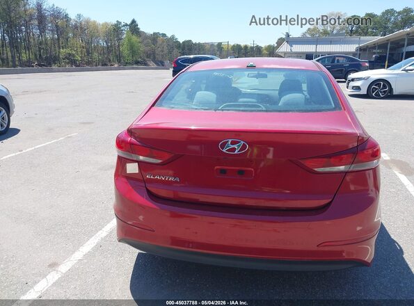 5NPD84LFXHH075949 2017 HYUNDAI ELANTRA Red 