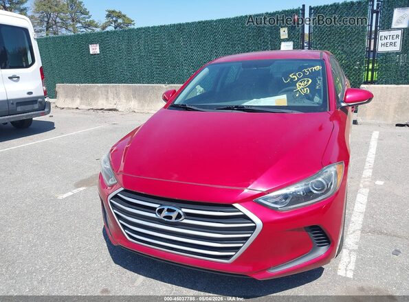 5NPD84LFXHH075949 2017 HYUNDAI ELANTRA Red Widok z przodu