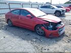 2018 Hyundai Elantra Sel Red vin: 5NPD84LFXJH258578