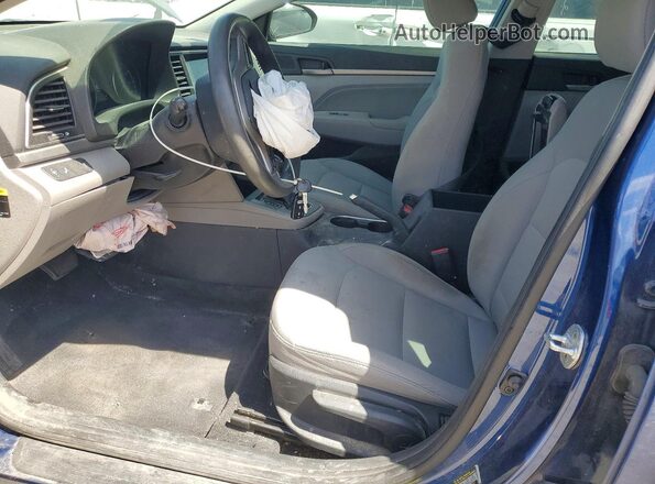 5NPD84LFXJH280936 2018 HYUNDAI ELANTRA Blue Vista interior delantera