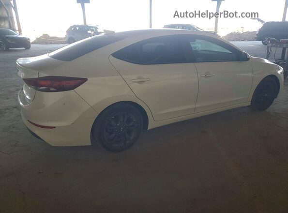 5NPD84LFXJH287515 2018 HYUNDAI ELANTRA White უკანა მარჯვენა