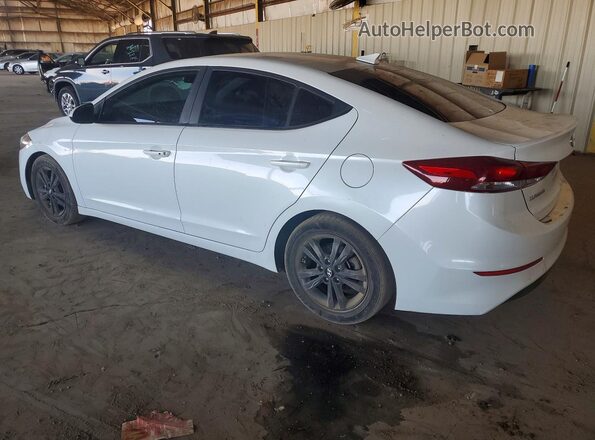 5NPD84LFXJH287515 2018 HYUNDAI ELANTRA White უკანა მარცხენა