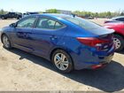 2019 Hyundai Elantra Sel Синий vin: 5NPD84LFXKH407069