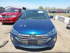 2019 Hyundai Elantra Sel Синий vin: 5NPD84LFXKH407069