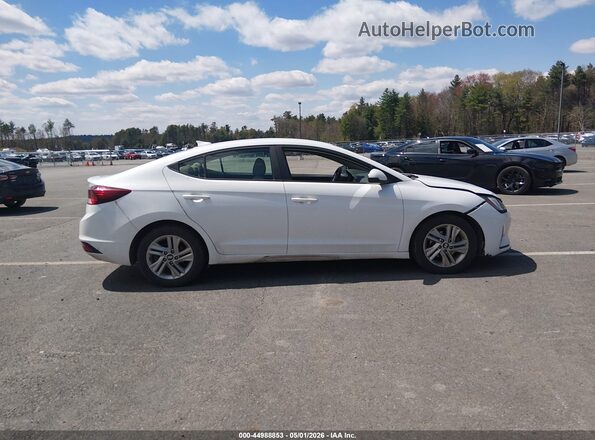 5NPD84LFXKH426477 2019 HYUNDAI ELANTRA White Вид задньої частини салону