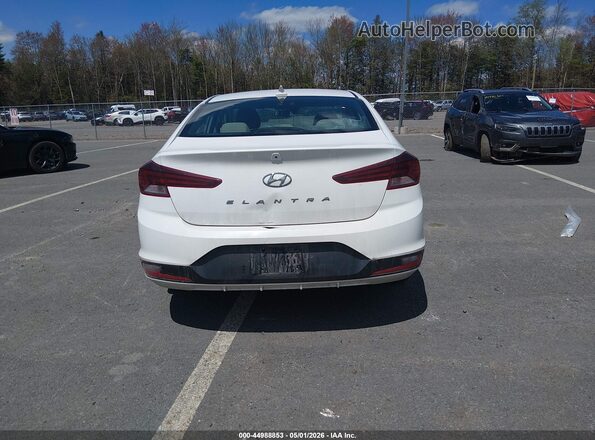 5NPD84LFXKH426477 2019 HYUNDAI ELANTRA White 