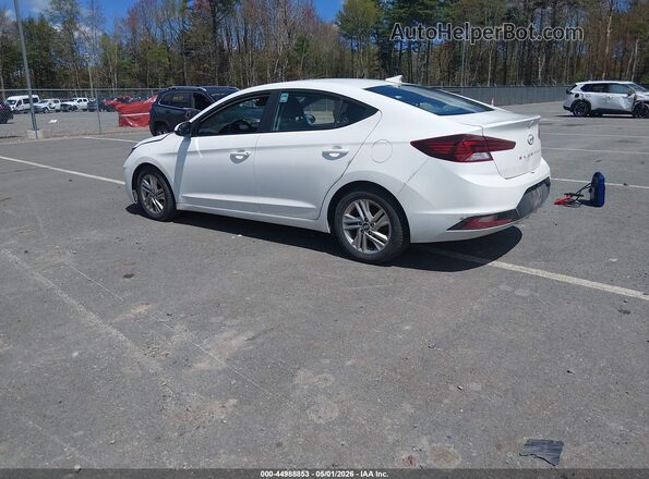 5NPD84LFXKH426477 2019 HYUNDAI ELANTRA White Задня ліва чверть