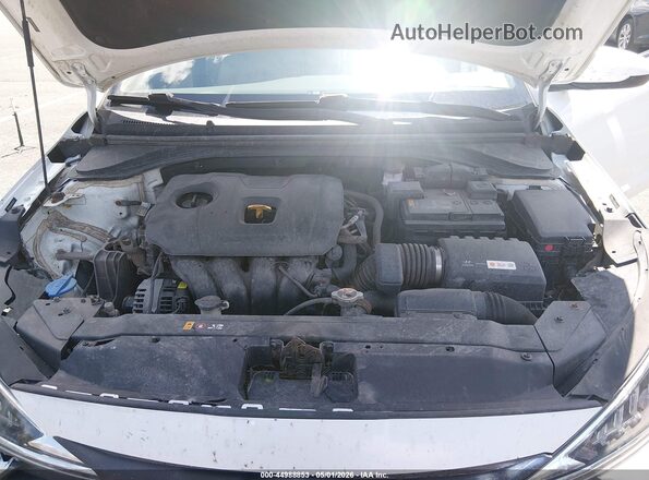5NPD84LFXKH426477 2019 HYUNDAI ELANTRA White Вид ззаду