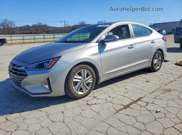 5NPD84LFXLH588059 2020 HYUNDAI ELANTRA Silver Przód lewy