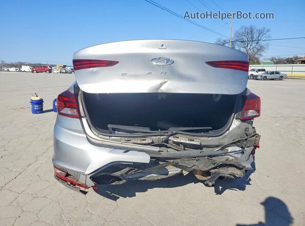 5NPD84LFXLH588059 2020 HYUNDAI ELANTRA Silver Widok z tyłu