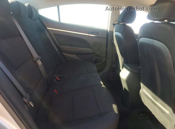 5NPD84LFXLH588059 2020 HYUNDAI ELANTRA Silver Widok tylnych siedzeń