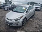2016 Hyundai Elantra Limited Silver vin: 5NPDH4AE0GH655428