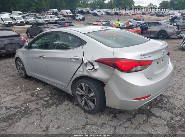 5NPDH4AE0GH655428 2016 HYUNDAI ELANTRA Silver Tył lewy