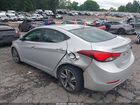 2016 Hyundai Elantra Limited Silver vin: 5NPDH4AE0GH655428