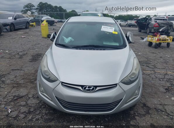 5NPDH4AE0GH655428 2016 HYUNDAI ELANTRA Silver Widok zestawu wskaźników