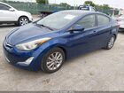 2016 Hyundai Elantra Se Синий vin: 5NPDH4AE0GH659141