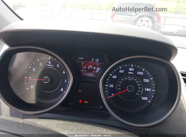5NPDH4AE0GH670012 2016 HYUNDAI ELANTRA Silver Widok tylnych siedzeń