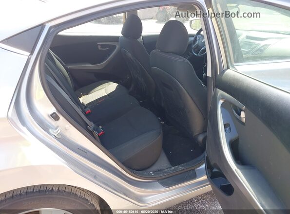 5NPDH4AE0GH670012 2016 HYUNDAI ELANTRA Silver Widok naklejki z numerem VIN