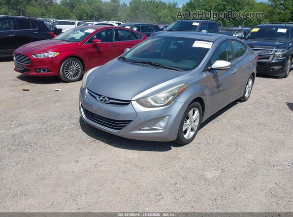 5NPDH4AE0GH670012 2016 HYUNDAI ELANTRA Silver Przód lewy