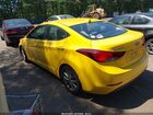 2016 Hyundai Elantra Se Желтый vin: 5NPDH4AE0GH682435