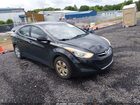 2016 Hyundai Elantra Se Black vin: 5NPDH4AE0GH684685