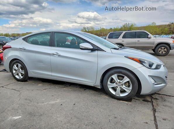 5NPDH4AE0GH696142 2016 HYUNDAI ELANTRA Silver Front right