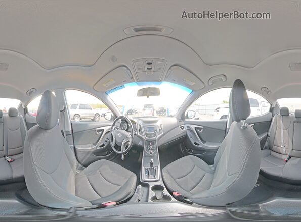 5NPDH4AE0GH696142 2016 HYUNDAI ELANTRA Silver VIN sticker view