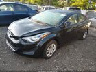 2016 Hyundai Elantra Se Black vin: 5NPDH4AE0GH759207