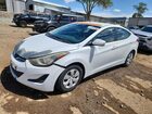 2016 Hyundai Elantra Se White vin: 5NPDH4AE1GH710078
