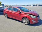 2016 Hyundai Elantra Se Бордовый vin: 5NPDH4AE1GH748362
