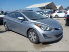 2016 Hyundai Elantra Se Silver vin: 5NPDH4AE2GH738617