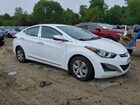 2016 Hyundai Elantra Se Белый vin: 5NPDH4AE3GH666326