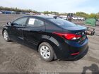 2016 Hyundai Elantra Se Черный vin: 5NPDH4AE3GH715301