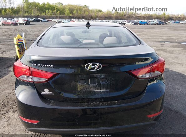 5NPDH4AE3GH715301 2016 HYUNDAI ELANTRA Черный 