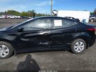2016 Hyundai Elantra Se Черный vin: 5NPDH4AE3GH715301