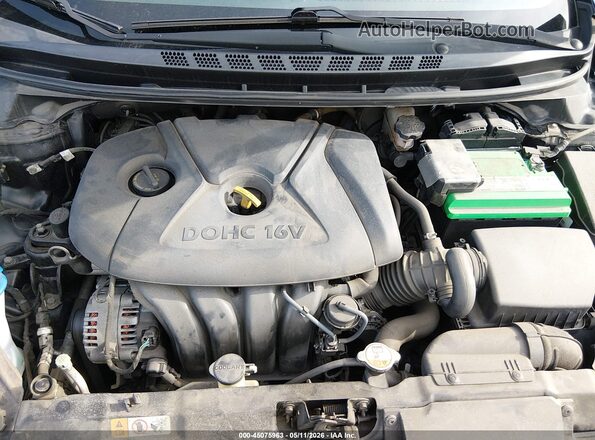 5NPDH4AE3GH715301 2016 HYUNDAI ELANTRA Черный Вид сзади