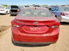 2016 Hyundai Elantra Value Edition Red vin: 5NPDH4AE3GH791391