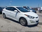 2016 Hyundai Elantra Se White vin: 5NPDH4AE4GH770095