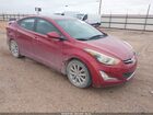 2016 Hyundai Elantra Se Красный vin: 5NPDH4AE5GH653576