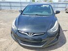 2016 Hyundai Elantra Se Black vin: 5NPDH4AE6GH737888