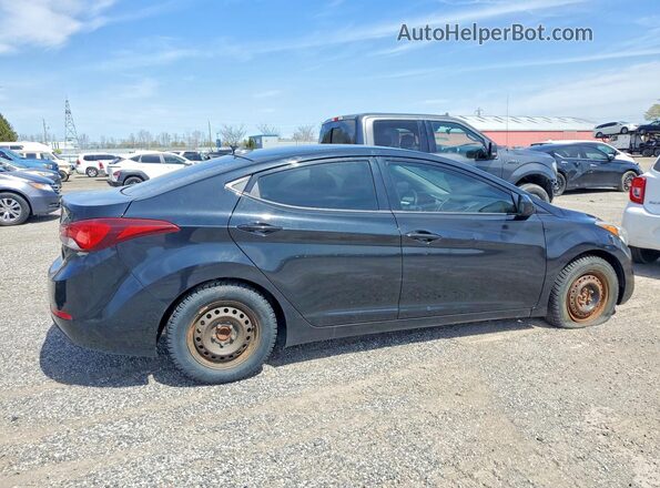 5NPDH4AE6GH737888 2016 HYUNDAI ELANTRA Black Trasero derecho