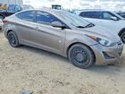 2016 Hyundai Elantra Se Brown vin: 5NPDH4AE8GH654026