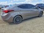 2016 Hyundai Elantra Se Brown vin: 5NPDH4AE8GH654026