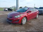 2016 Hyundai Elantra Se Red vin: 5NPDH4AE8GH681923 2016 Hyundai Elantra Se Red vin: 5NPDH4AE8GH681923