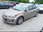 2016 Hyundai Elantra Se Желто-коричневый vin: 5NPDH4AE9GH700026