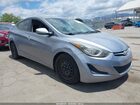 2016 Hyundai Elantra Se Gray vin: 5NPDH4AE9GH709017