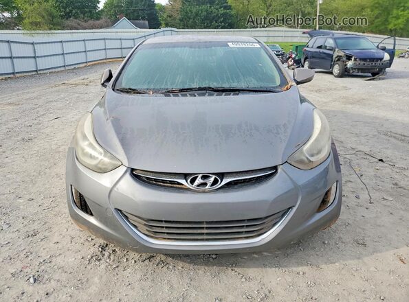 5NPDH4AE9GH727419 2016 HYUNDAI ELANTRA Gold Front view
