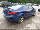 2016 Hyundai Elantra Se Синий vin: 5NPDH4AE9GH749338