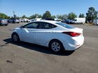 2016 Hyundai Elantra Se White vin: 5NPDH4AE9GH776457
